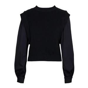 Lucy Paris Sweaters New Lucy Paris Mela Mixed Knit Sweater In